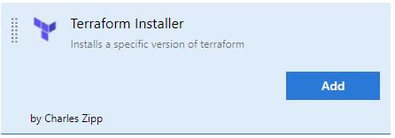 Add Terraform installer